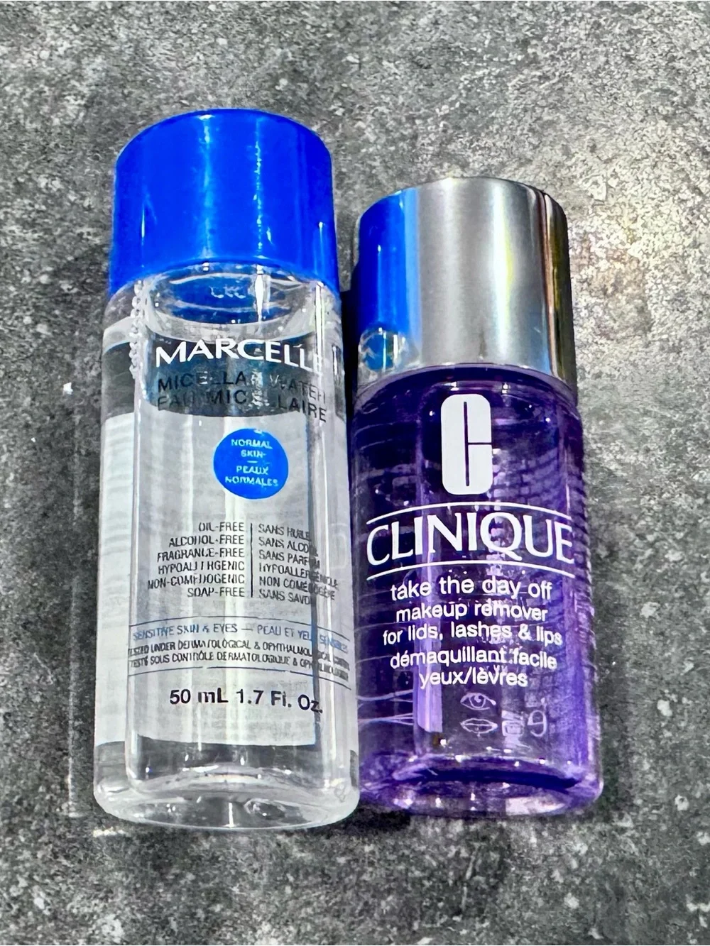 Lancôme Bi-Facil and more (Clinique, DHC, MAC, etc.)—travel cleanser bundle!